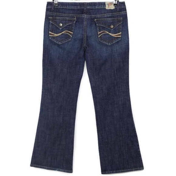 Chip & Pepper‎ La Jolla Flare Jeans Stretch 17 X 31 - Picture 1 of 12